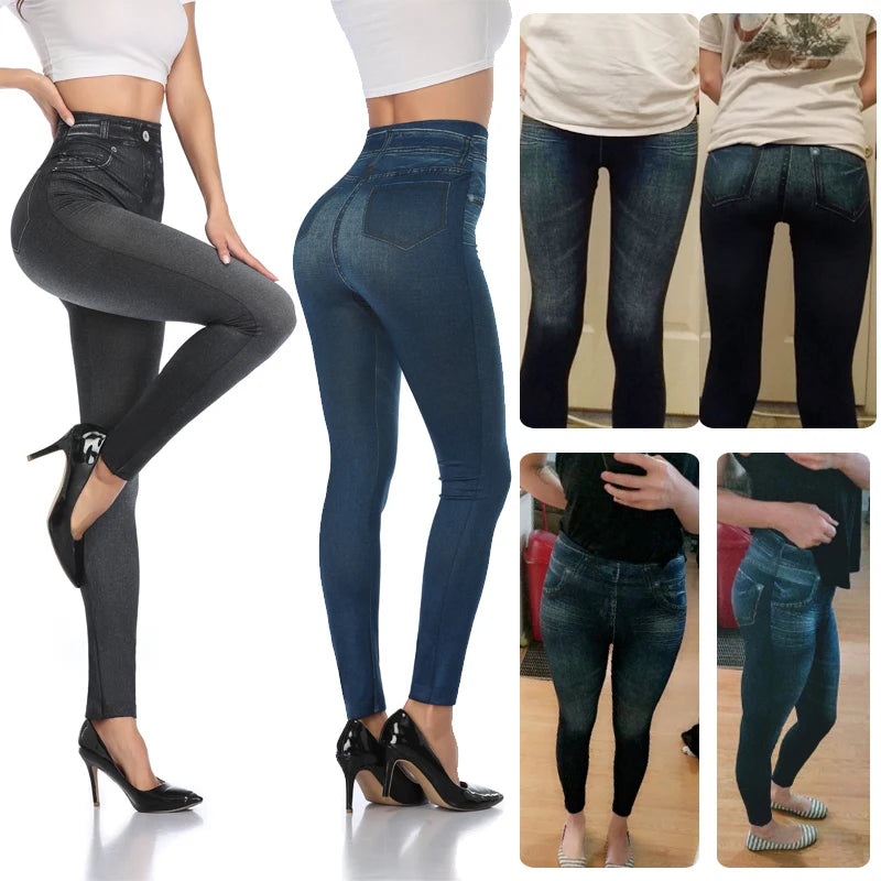 Calça legging Jeans