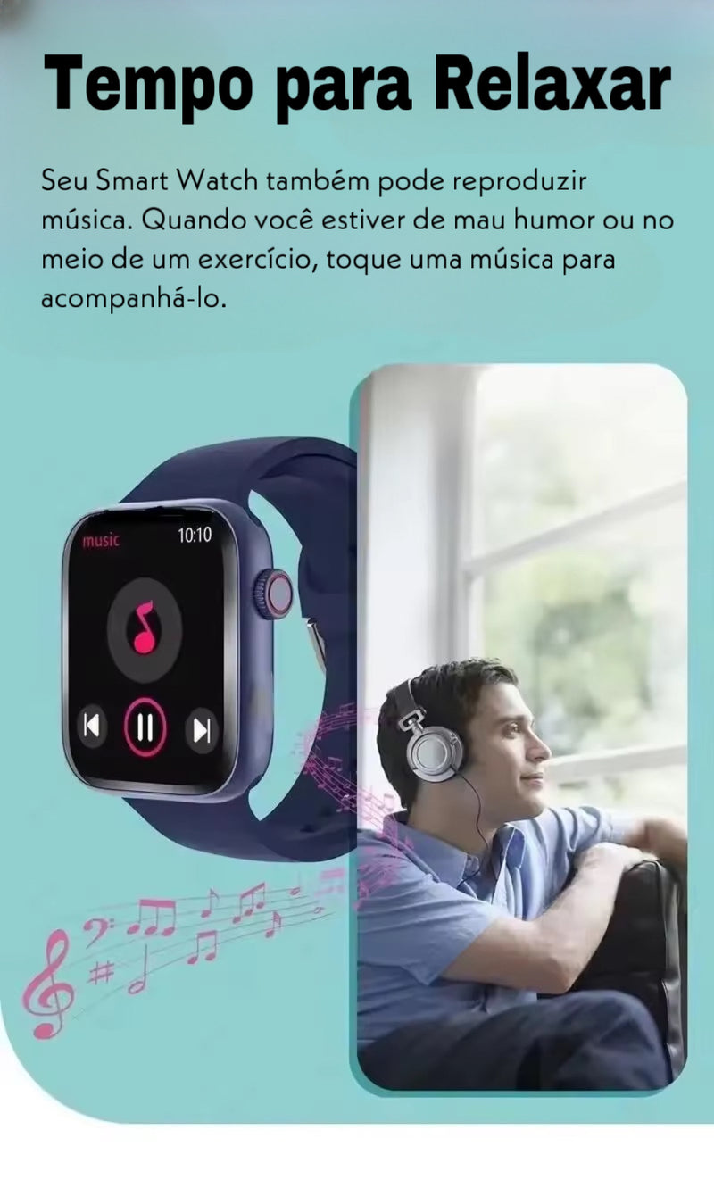 Relógio Inteligente Smart Watch S8 Bluetoth IOS Android